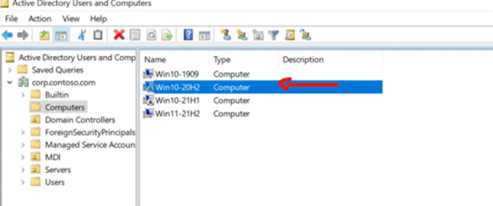 AD Computer Object Disabled